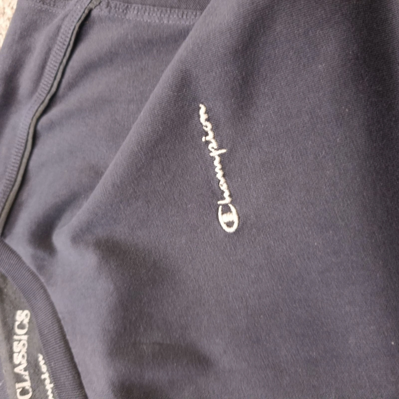 Champion Vintage American Classic T-Shirt Size XL Navy Blue – photo 2
